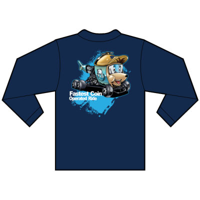 Womens World's Fastest Coin Ride Long Sleeve Shirt Thumbnail